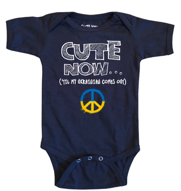 Peace ('Til My Ukrainian Comes Out) Bodysuit