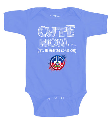 Peace ('Til My Haitian Comes Out) Bodysuit