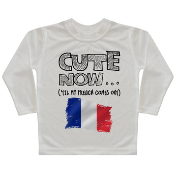 ('Til My French Comes Out) Toddler Long Sleeve T-shirt