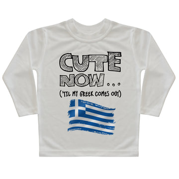 ('Til My Greek Comes Out) Toddler Long Sleeve T-shirt