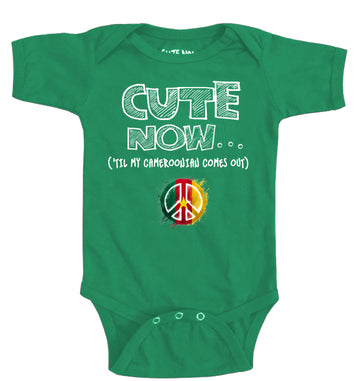 Peace ('Til My Cameroonian Comes Out) Bodysuit