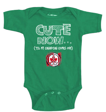 Peace ('Til My Canadian Comes Out) Bodysuit