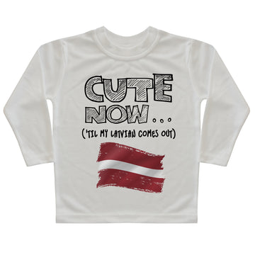 ('Til My Latvian Comes Out) Toddler Long Sleeve T-shirt