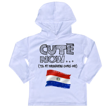 ('Til My Paraguayan Comes Out) Toddler Long Sleeve Hooded T-shirt
