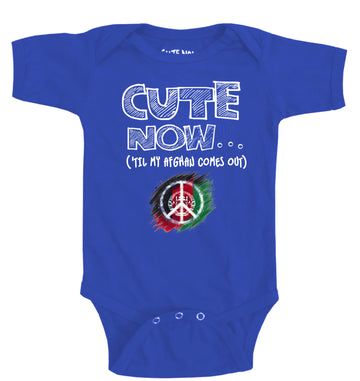 Peace ('Til My Afghan Comes Out) Bodysuit