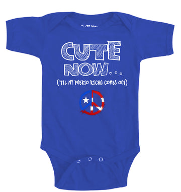 Peace ('Til My Puerto Rican Comes Out) Bodysuit