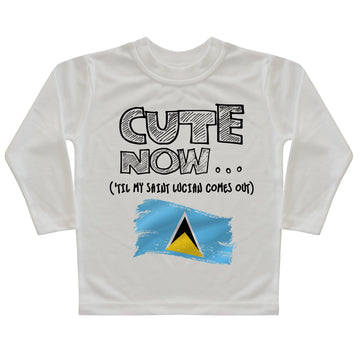 ('Til My Saint Lucian Comes Out) Toddler Long Sleeve T-shirt