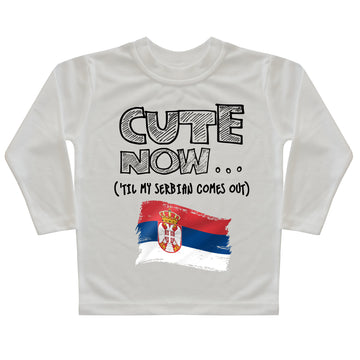 ('Til My Serbian Comes Out) Toddler Long Sleeve T-shirt