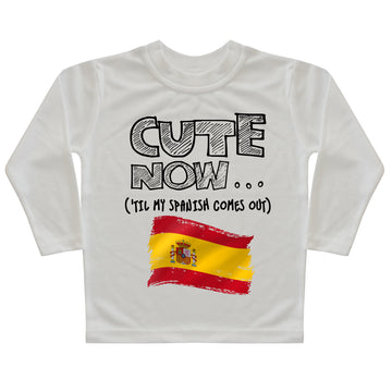 ('Til My Spanish Comes Out) Toddler Long Sleeve T-shirt