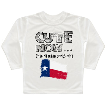 ('Til My Texan Comes Out) Toddler Long Sleeve T-shirt