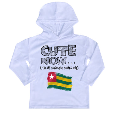 ('Til My Togolese Comes Out) Toddler Long Sleeve Hooded T-shirt