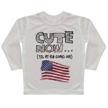 ('Til My USA Comes Out) Toddler Long Sleeve T-shirt