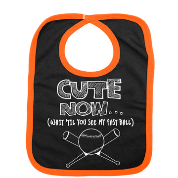 (Wait 'Til You See My Fast Ball) Bib