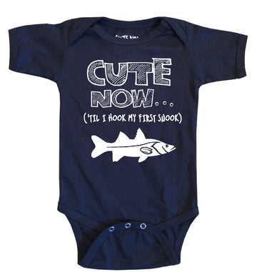 (Wait 'Til I Hook My First Snook) Bodysuit