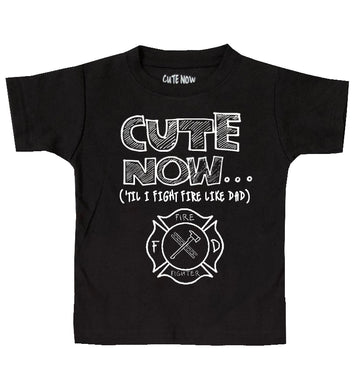 ('Til I Fight Fire Like Dad) Toddler T-shirt