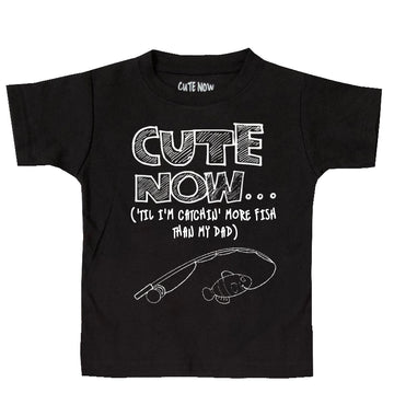 ('Til I'm Catchin' More Fish Than My Dad) Toddler T-shirt