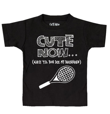 (Wait 'Til You See My Backhand) Toddler T-shirt