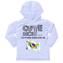 ('Til My Virgin Islander Comes Out) Toddler Long Sleeve Hooded T-shirt
