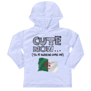 ('Til My Algerian Comes Out) Toddler Long Sleeve Hooded T-shirt