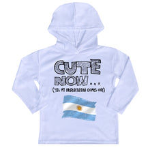 ('Til My Argentinian Comes Out) Toddler Long Sleeve Hooded T-shirt