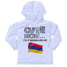 ('Til My Armenian Comes Out) Toddler Long Sleeve Hooded T-shirt