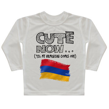 ('Til My Armenian Comes Out) Toddler Long Sleeve T-shirt