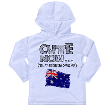 ('Til My Australian Comes Out) Toddler Long Sleeve Hooded T-shirt