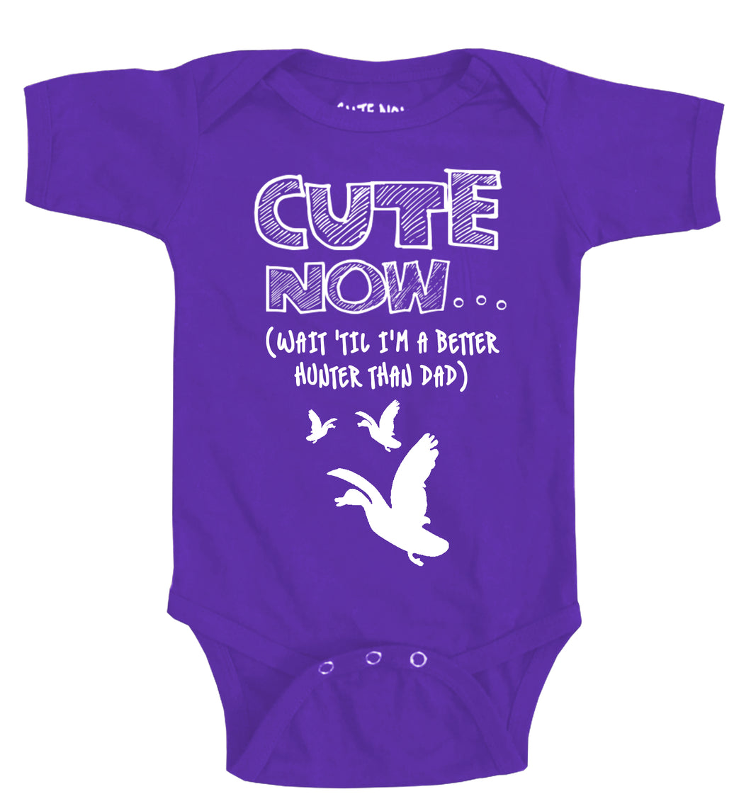 ('Til I'm a Better Hunter Than Dad) Bodysuit
