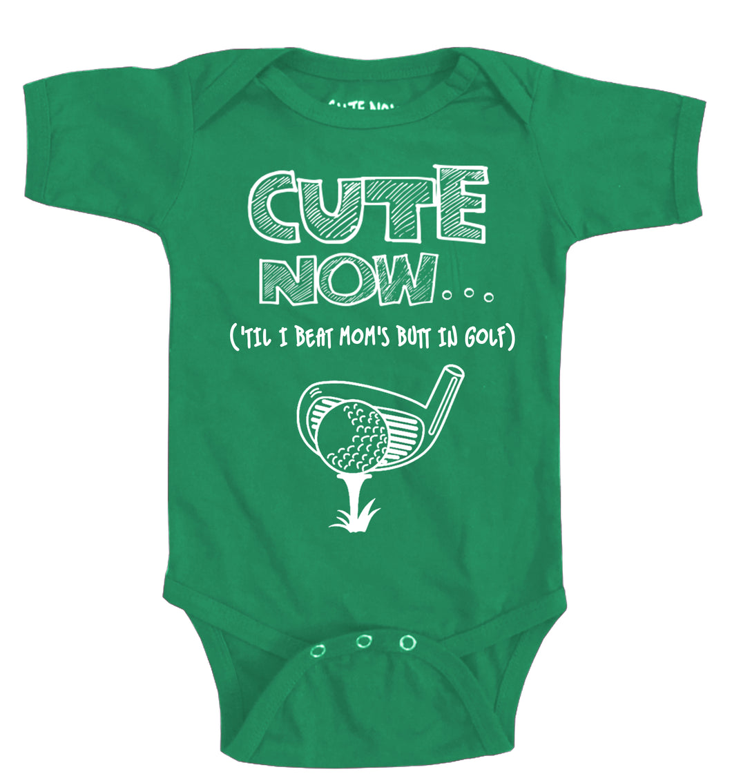 ('Til I Beat Mom's Butt in Golf) Bodysuit