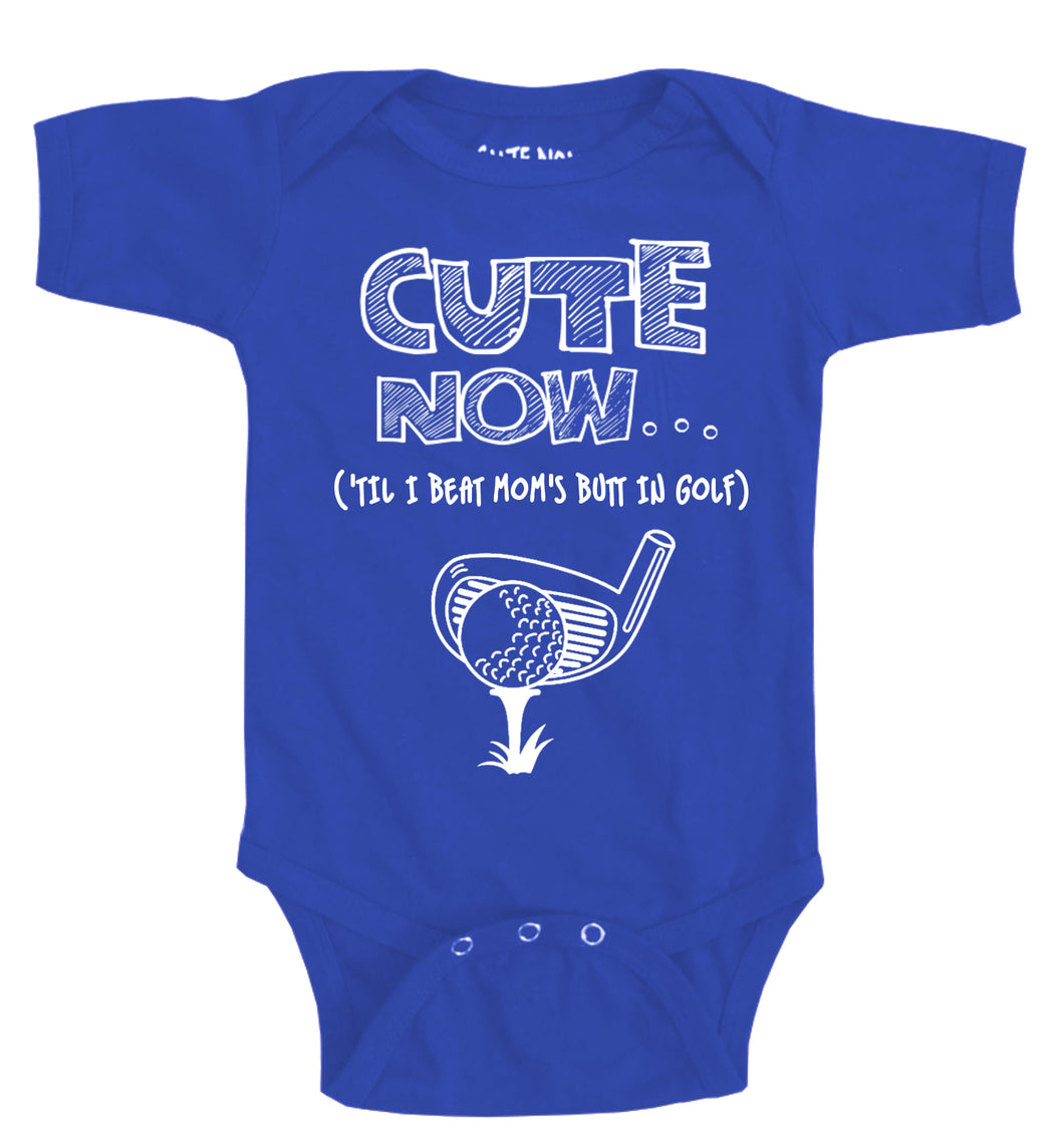 ('Til I Beat Mom's Butt in Golf) Bodysuit