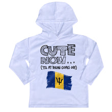 ('Til My Bajan Comes Out) Toddler Long Sleeve Hooded T-shirt