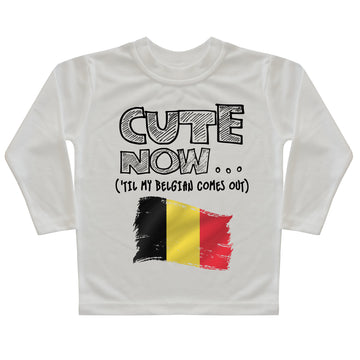 ('Til My Belgian Comes Out) Toddler Long Sleeve T-shirt