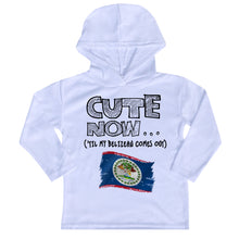('Til My Belizean Comes Out) Toddler Long Sleeve Hooded T-shirt