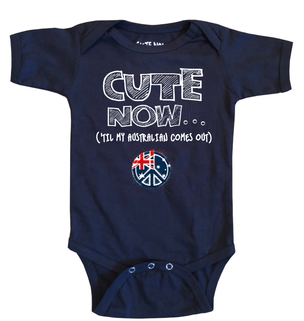 Peace ('Til My Australian Comes Out) Bodysuit