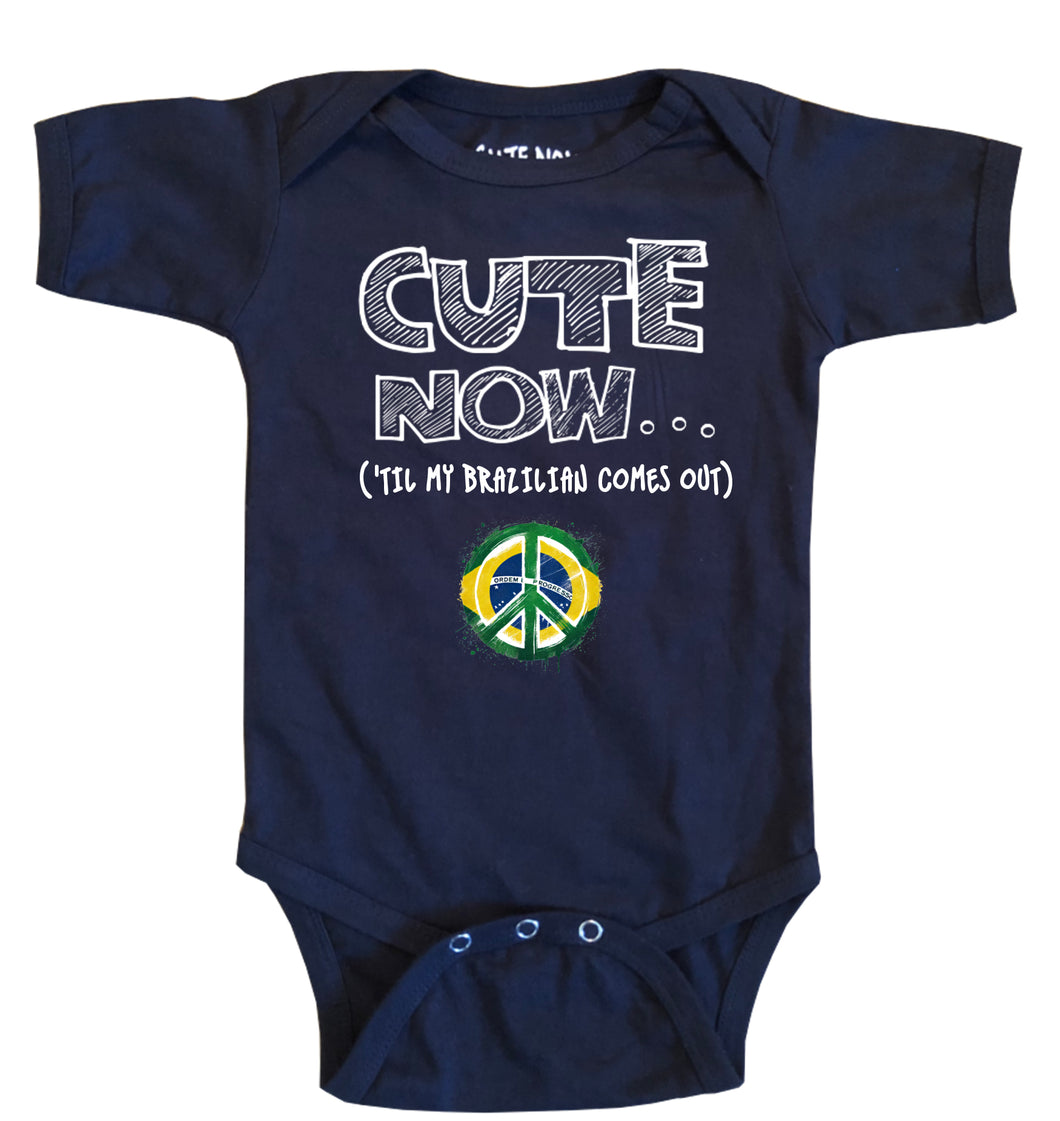 Peace ('Til My Brazilian Comes Out) Bodysuit