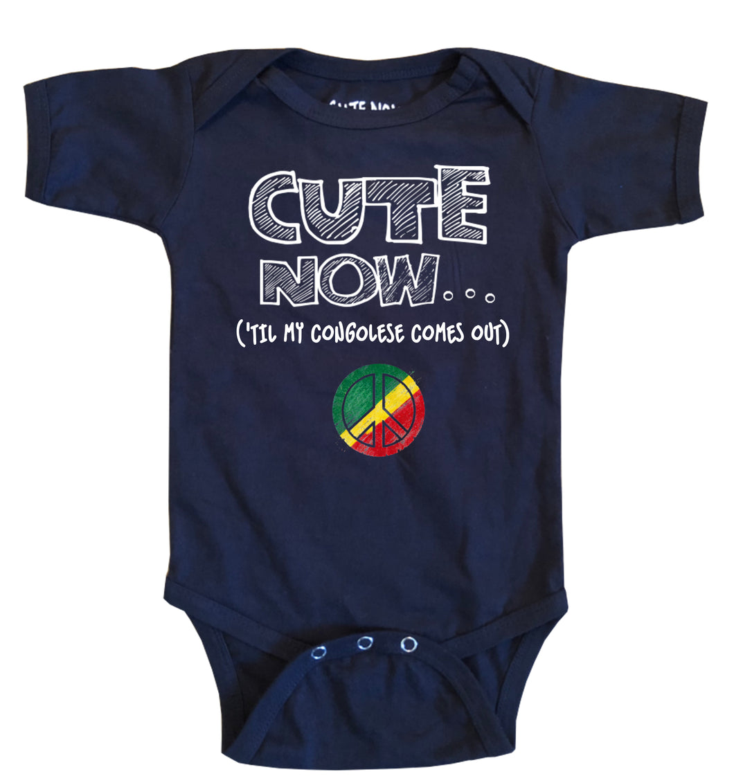 Peace ('Til My Congolese Comes Out) Bodysuit