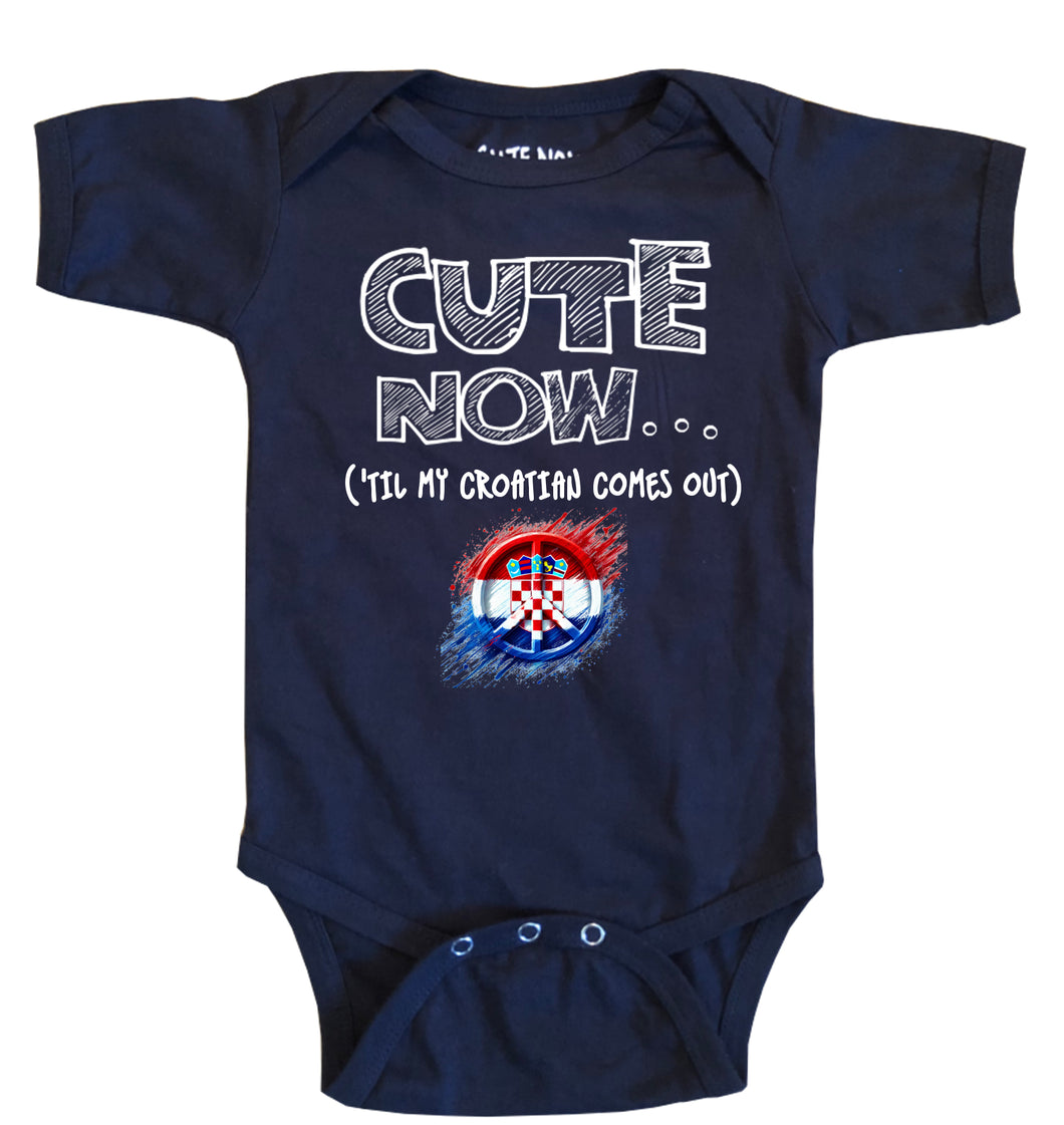 Peace ('Til My Croatian Comes Out) Bodysuit