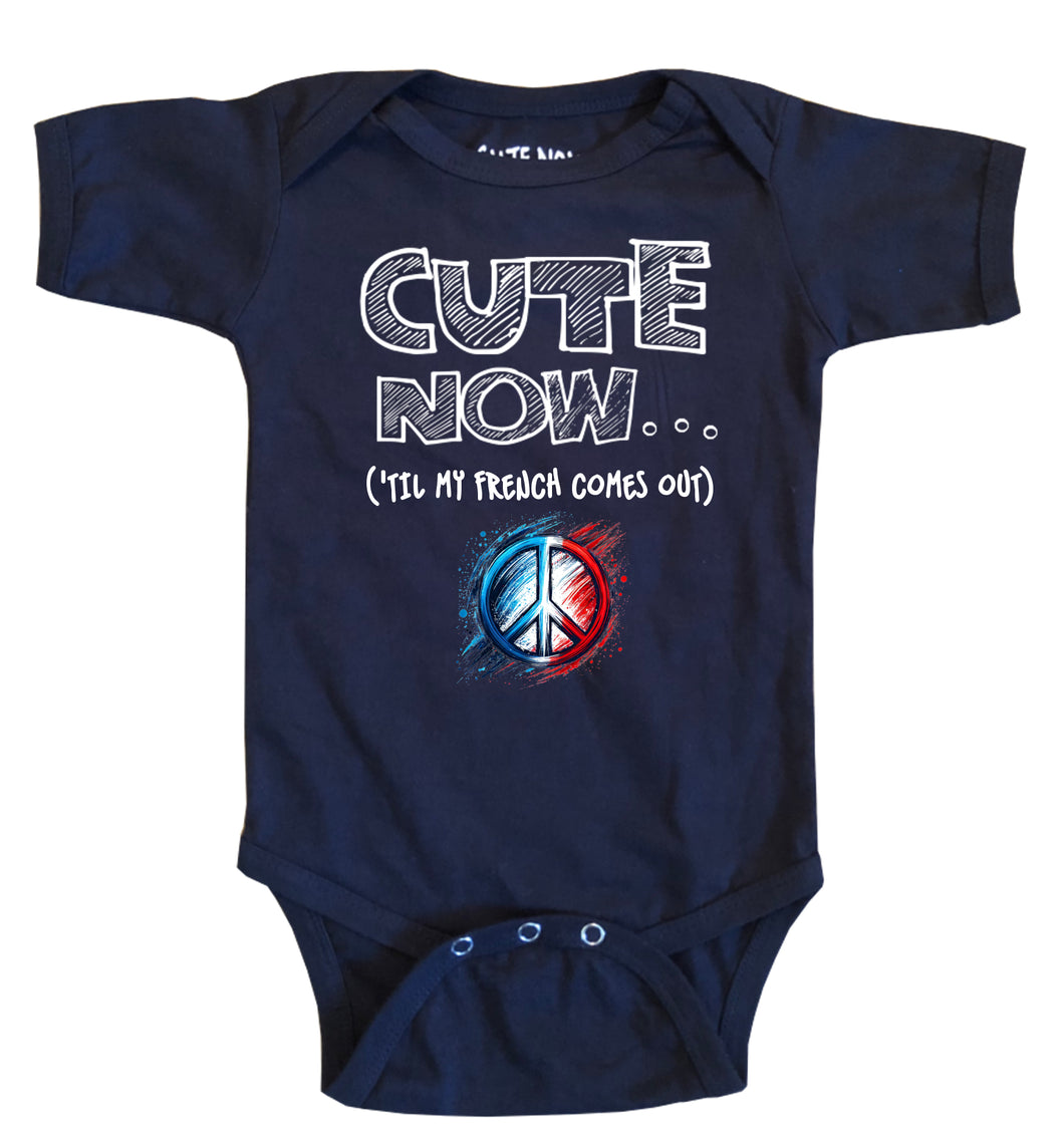 Peace ('Til My French Comes Out) Bodysuit