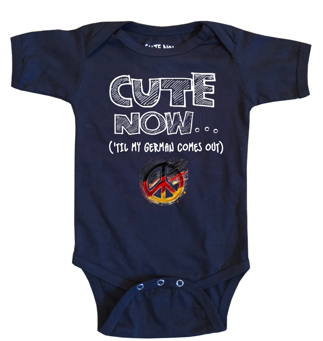 Peace ('Til My German Comes Out) Bodysuit