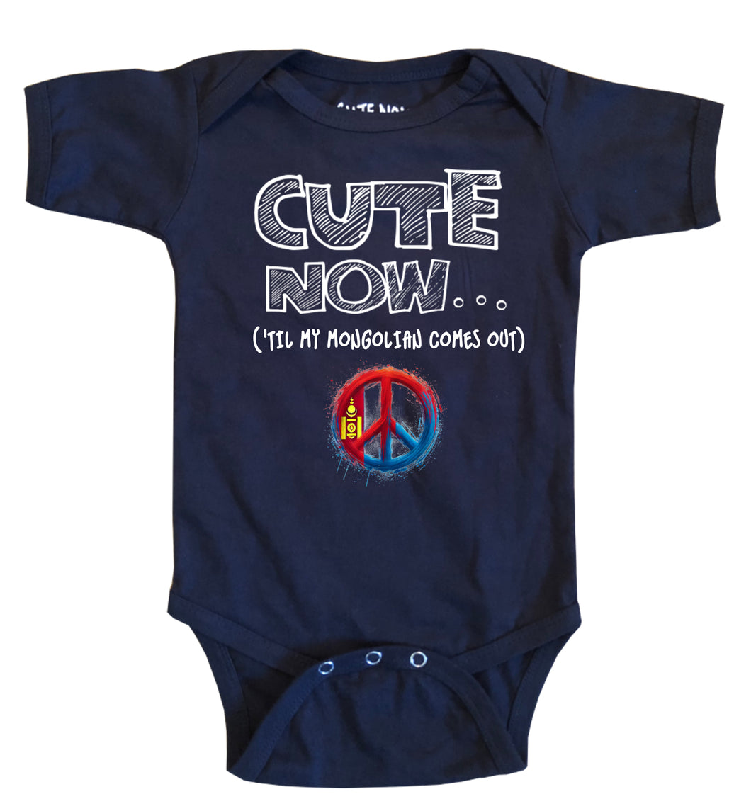 Peace ('Til My Mongolian Comes Out) Bodysuit