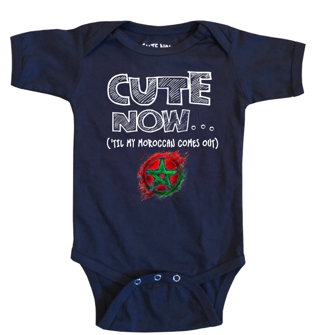 Peace ('Til My Moroccan Comes Out) Bodysuit