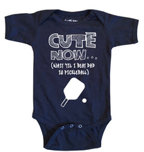 (Wait 'Til I Beat Dad in Pickleball) Bodysuit