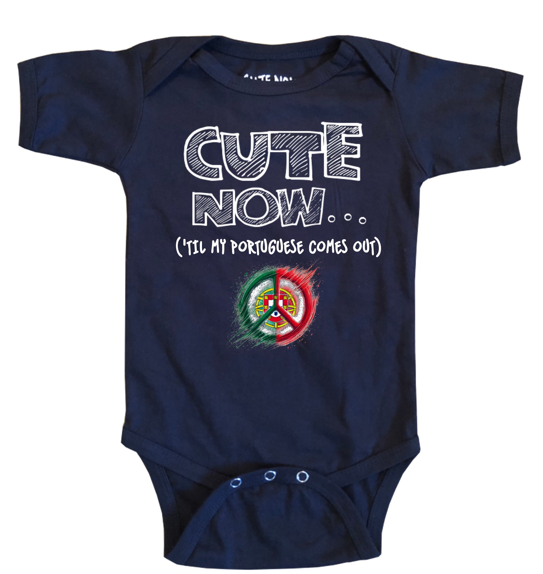 Peace ('Til My Portuguese Comes Out) Bodysuit