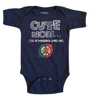 Peace ('Til My Portuguese Comes Out) Bodysuit