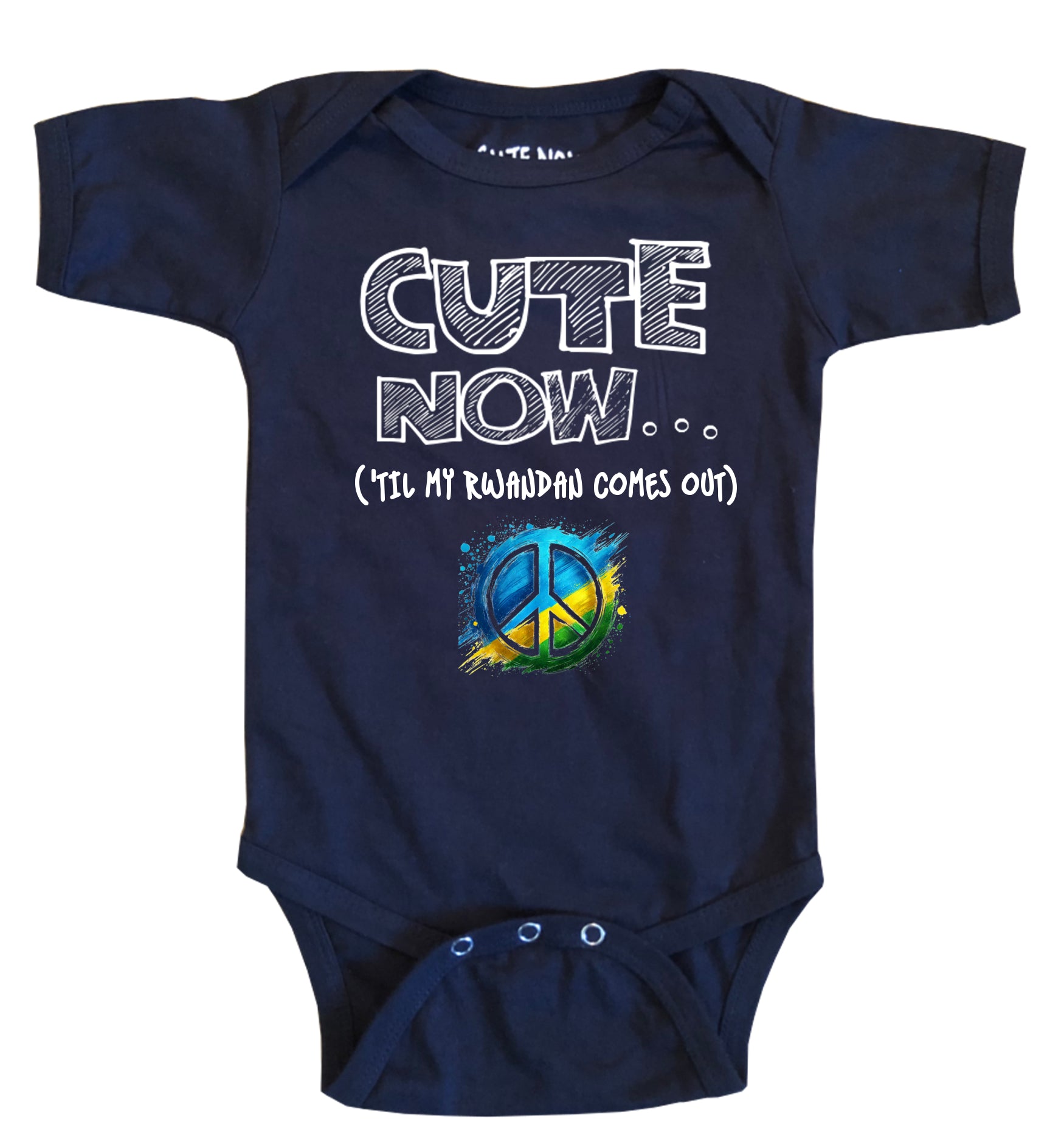 Peace ('Til My Rwandan Comes Out) Bodysuit