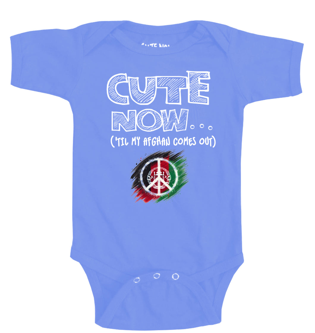 Peace ('Til My Afghan Comes Out) Bodysuit