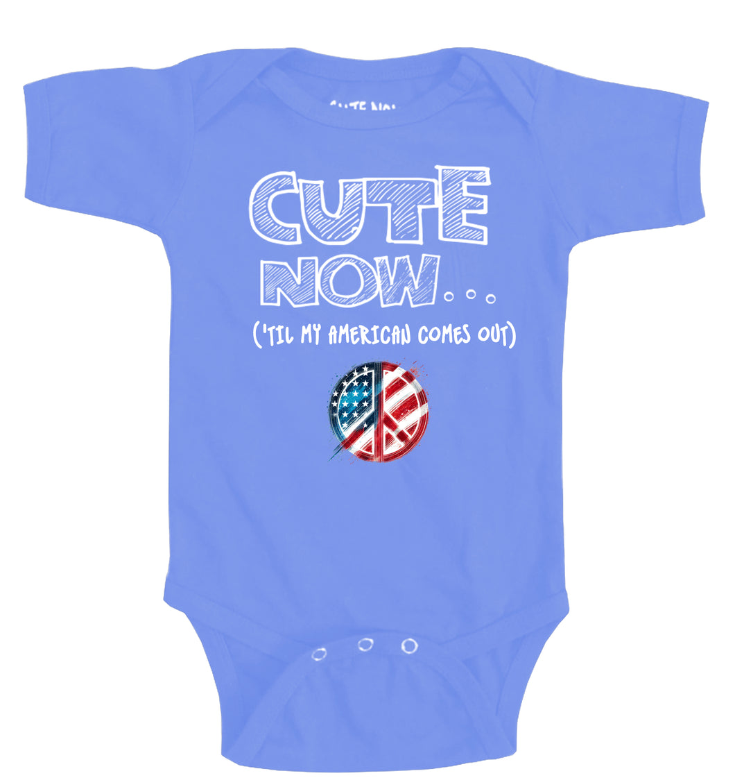 Peace ('Til My American Comes Out) Bodysuit