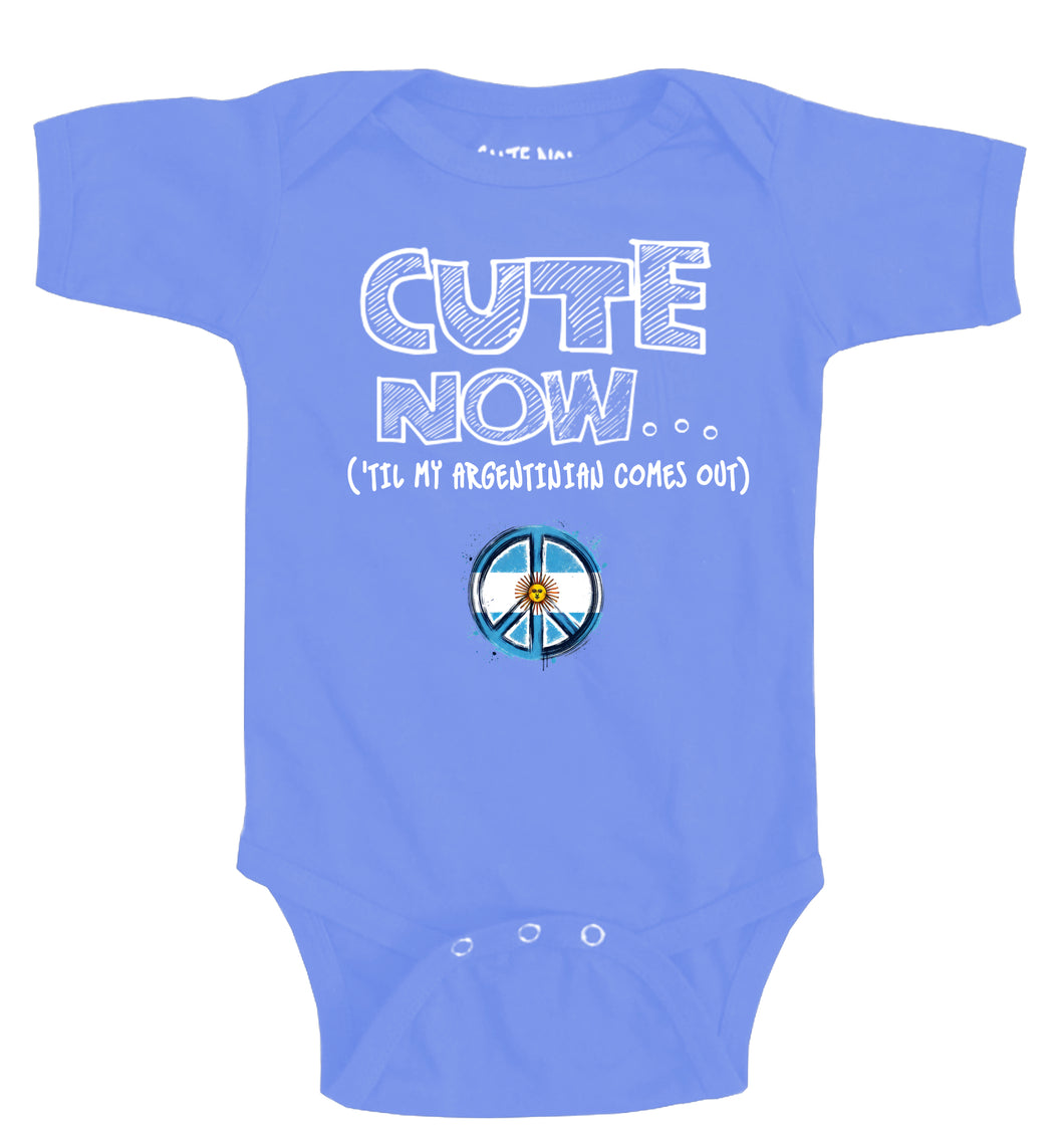 Peace ('Til My Argentinian Comes Out) Bodysuit