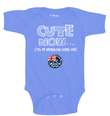 Peace ('Til My Australian Comes Out) Bodysuit