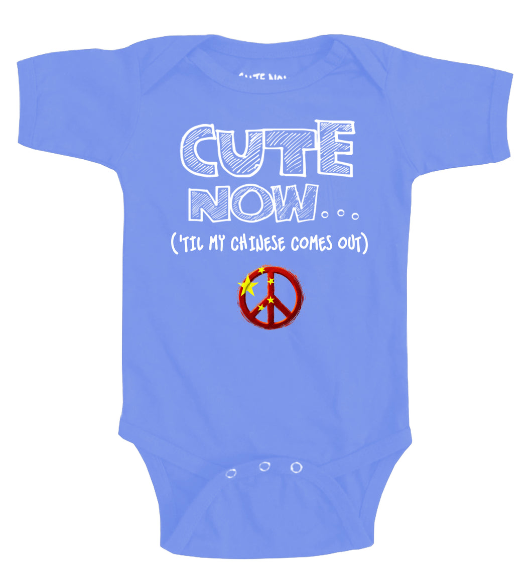 Peace ('Til My Chinese Comes Out) Bodysuit